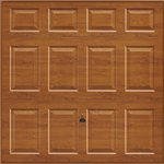 Georgian DecoGrain steel up and over garage door Georgian DecoGrain Steel Up & Over garage door in Buckingham