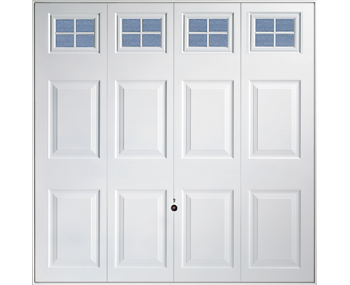 Georgian with Windows steel up and over garage door Georgian with Windows Steel Up & Over garage door fitted in Berkhamsted