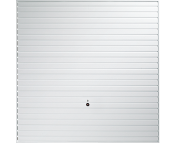 Horizontal steel up and over garage door professional horizontal installation in Princes Risborough