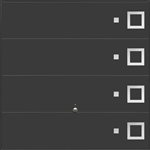 Style 108 steel up and over garage door Style 108 Steel Up & Over garage door in Haddenham