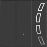 Style 204 steel up and over garage door Style 204 Steel Up & Over garage door installation in St Albans