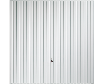 Vertical steel up and over garage door Vertical Steel Up & Over installed for a customer in Marlow